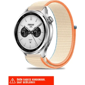 Xiaomi Watch S4 - S3 - S1 - S1 Active / S1 Pro / Watch 2 / Watch 2 Pro Uyumlu Hasır Örgü Kordon 22MM