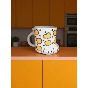 Seramik El Yapımı Pati Kupa