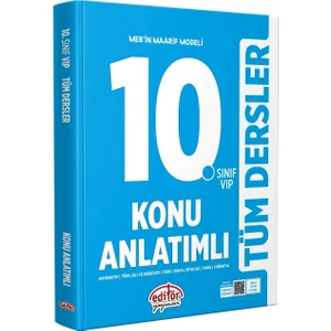 Maarif Modeli 10. Sınıf Vip Tüm Dersler Konu Anlatımlı