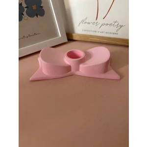 2'li Pembe Fiyonk Şamdan