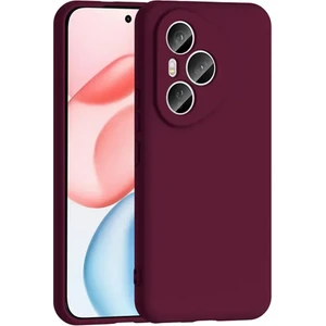 Honor 400 Pro Kılıf Içi Süet Kadife Dışı Soft Yumuşak Pürüssüz Liquid Esnek Renkli Lansman Silikon