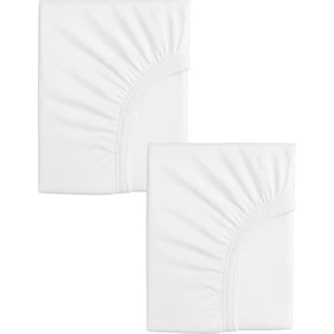 2 Adet 70 x 120 x 20 cm Anne Yanı Lastikli Penye Kumaş Bebek Çarşafı