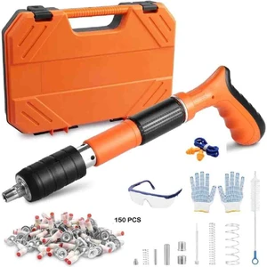 Barutlu Çivi Çakma Tabancası Seti – Çivi Beton Duvar Çelik Montaj Için