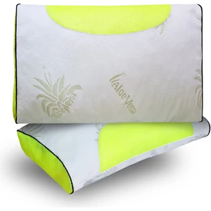 2 Adet Gold Serisi Klimalı Çocuk Yastığı,aloe Vera Kumaşlı Cilt Dostu Ortopedik Visco Parçacıklı Yastık Yıkanabilir Kılıflı 1200 gr