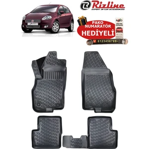 Fiat Punto 2010 Sonrası Havuzlu Paspas