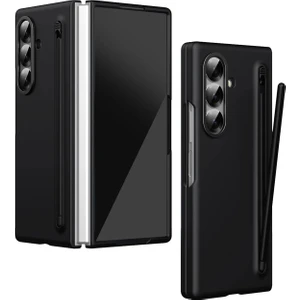 Samsung Galaxy Z Fold 6 Compatible Hole Fold Kapak Kılıf + Stylus Kalem  – Şık Tasarım, Darbeye Dayanıklı, Premium Koruma