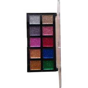 Monicatime  Pk 10 Lu  Glitter Far Paleti (Büyük Boy)