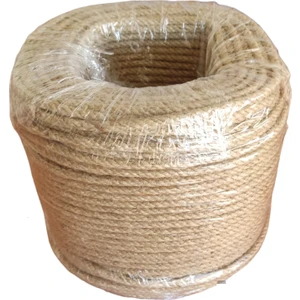 4 mm 100 Metre Jüt Halat Hasır Dekor Süsleme Jüt Ip