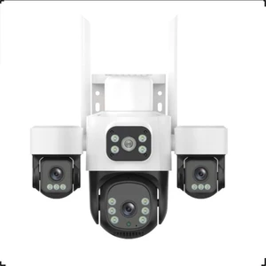 INOX-X113 Wifi Güvenlik Kamerası 3 Lensli 3 MP Hareket Algılama Özelliğiyle