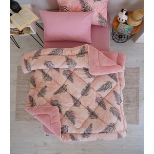 Arma Concept Wellsoft Tek Kişilik Lüx Pamuklu Uyku Seti Desenli Yorgan 155 x 215 cm & Yastık Kılıfı & Lastikli Çarşaf