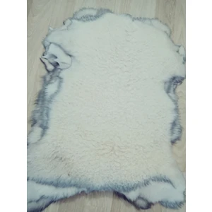 Doğal Boyasız Hakiki Gerçek Deri Koyun Postu Kıvırcık