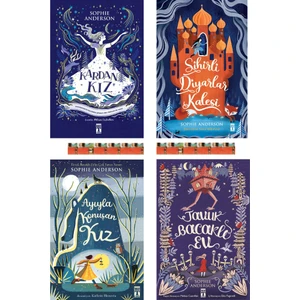 7. 8.+Sınıf- Sihirli Diyarlar Kalesi, Tavuk Bacaklı Ev, Kardan Kız, Ayıyla Konuşan Kız (4kitap)