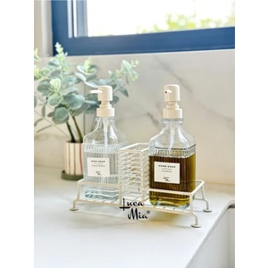 Luce 2'li Sıvı Sabunluk Beyaz