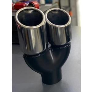 76 mm Içi Boş Sağ Çıkışlı Egzoz Ucu