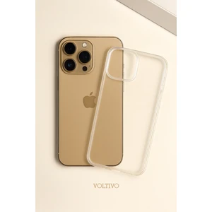 iPhone 16 Pro Max - Ultra Ince Şeffaf Sade Silikon Kılıf