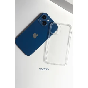 iPhone 13 / 14 - Ultra Ince Şeffaf Sade Silikon Kılıf