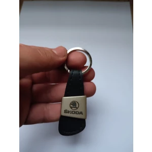 Skoda Oto Anahtarlık ( Metal &suni Deri  )