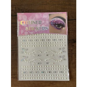 1 Adet Inci Taşlı Yapıştırma Tırnak Saç Makyaj Stickerı  Yüz Taşı Yapışkanı Taş Sticker