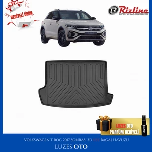 Volkswagen T-Roc 3D Üst Bagaj Havuzu 2025 Model Uyumlu