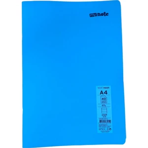 Text Neo Defter A4 40 Yp Çizgili - Mavi