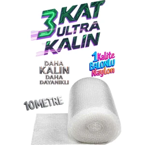 100 cm x 10 Metre Balonlu Naylon Patpat Havalı Eşya Taşıma Koruma Naylonu