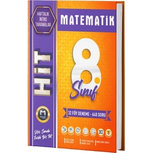 8. Sınıf Matematik Hit 32 Li Deneme Mozaik Yayınları