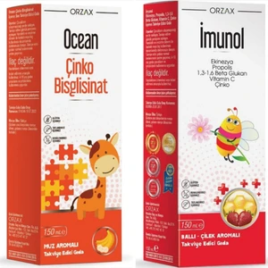 Imunol Şurup & Ocean Çinko Bisglisinat Şurup