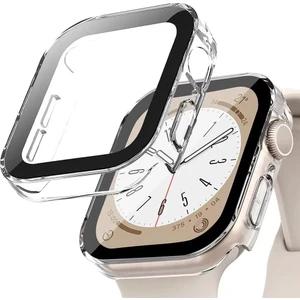 Kasa ve Ekran Koruyucu, Apple Watch Series 10 46MM ile Uyumlu, Suya Dayanıklı, Şeffaf