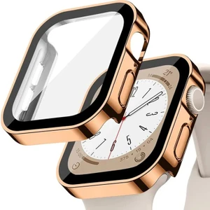 Kasa ve Ekran Koruyucu, Apple Watch Series 10/11 46MM ile Uyumlu, Suya Dayanıklı, Rose Pink
