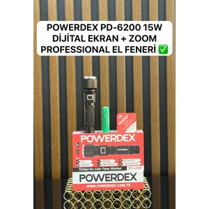 6200 15W 1500 Lümen El Feneri