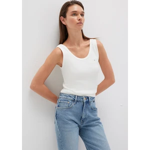 Cep Detaylı Beyaz Atlet 1613402-70057