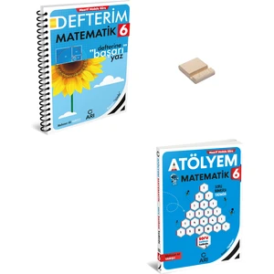 Arı Yayıncılık 6. Sınıf Matematik Atölyem ve Defterim + Telefon Standı