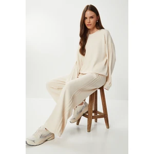 Yumuşak Modal Eşofman Takımı LCR0096 Krem