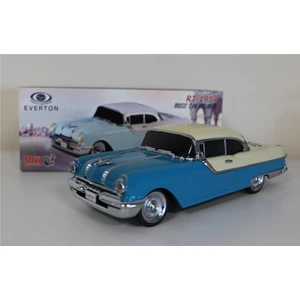 Rt-1954 Mavi Arabalı Bluetooth Fm-Usb-Tf-Aux Şarjlı Nostaljik Radyo