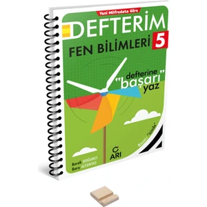 Arı Yayıncılık 5.sınıf Fen Bilimleri Defterim ve Telefon Standı