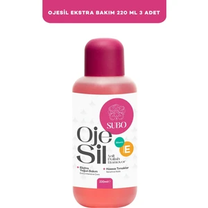 SUBO ASETON EXTRA YOĞUN BAKIM  3X220  ml