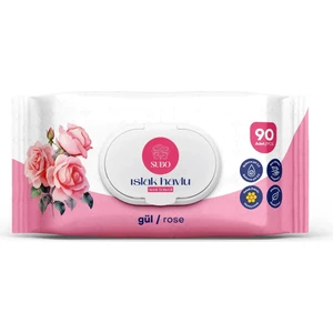 Islak Havlu Gül 90 Adet