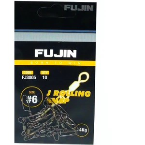 J Rolling Snap Bilyalı Kilitli Klips Black Nickel #8 numara