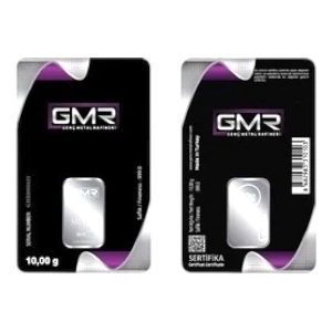 By Devli 10 Gram Külçe Gümüş