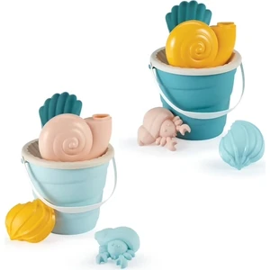 Deniz Tarzı Süslemeli Kum Kovası