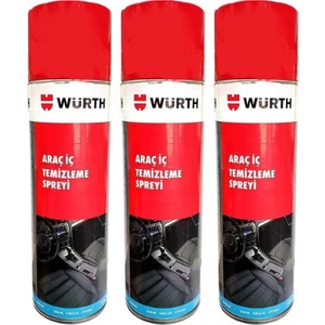 Araç Içi Temizleme Spreyi 500 ml x 3