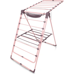 İronika Extra Kalın Borulu Çamaşır Kurutma Askısı Çamaşır Kurutmalık Askılık Pembe
