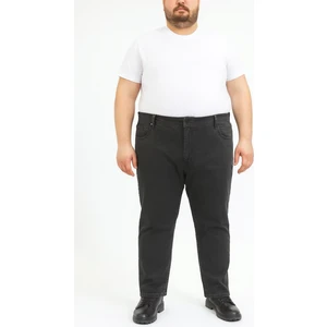 Regular Fit Likralı Büyük Beden Erkek Jean Pantolon 7374