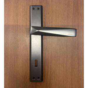 Foça Mat Füme Kapı Kolu Aynalı Wc Sol