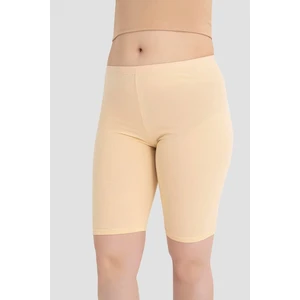 Kadın Likralı Kısa Tayt KB3041 - Ten