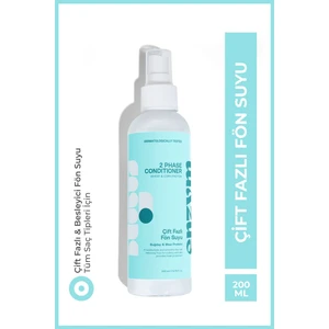 Çift Fazlı Elektriklenme Karşıtı ve Isı Koruyucu Fön Suyu (Buğday Protein) Saç Spreyi 200 ml