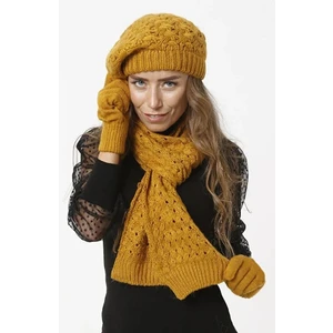 Kadın Atkı Bere Eldiven Set