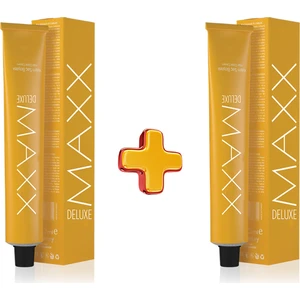 Maxx Deluxe 2'li Tüp Boya 60 ml 7.1 Küllü Kumral