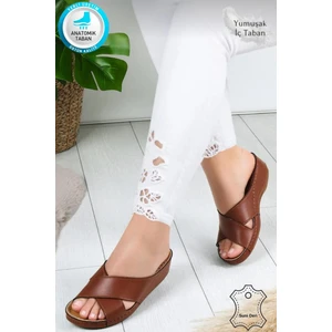 Neon Shoes Desy Kadın Ortopedik Taban Şık Konfor Modeli Günlük Terlik Genç Anne Ev Dışarı Terliği