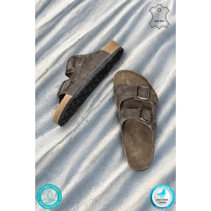 Neon Shoes Angel Unisex Ortopedik Tabanlı Terlik Çift Bantlı Tokalı Günlük Rahat Ev & Dışarı Terliği